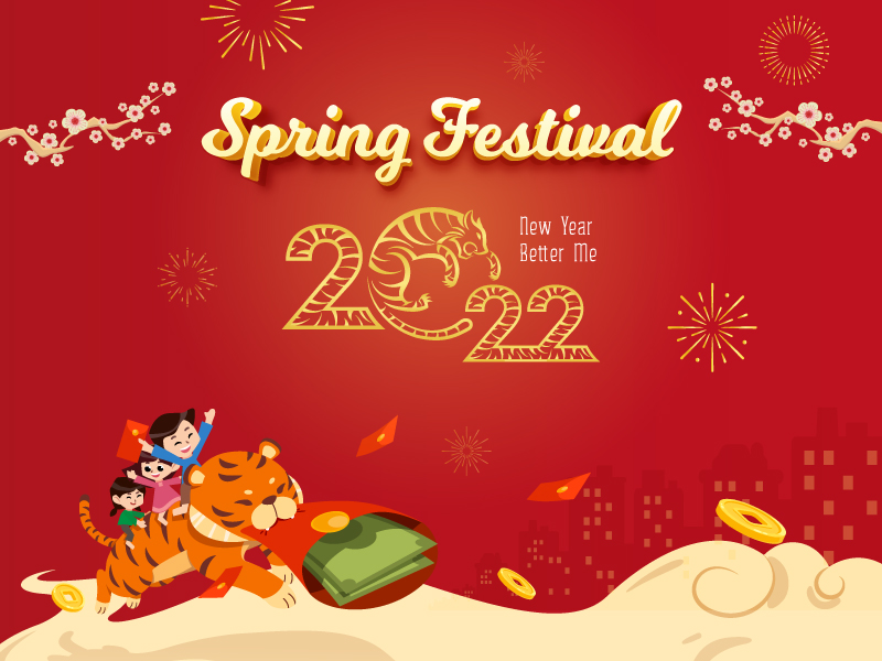 Spring Festival 2022 - New Year Better Me