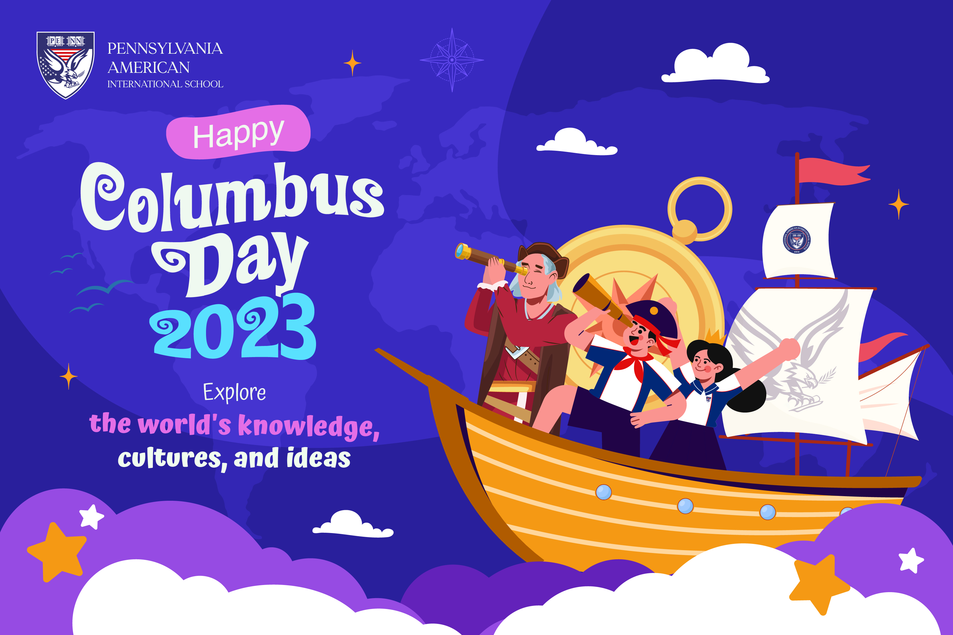 Columbus Day “Explore the World's Knowledge, Cultures, and Ideas” The